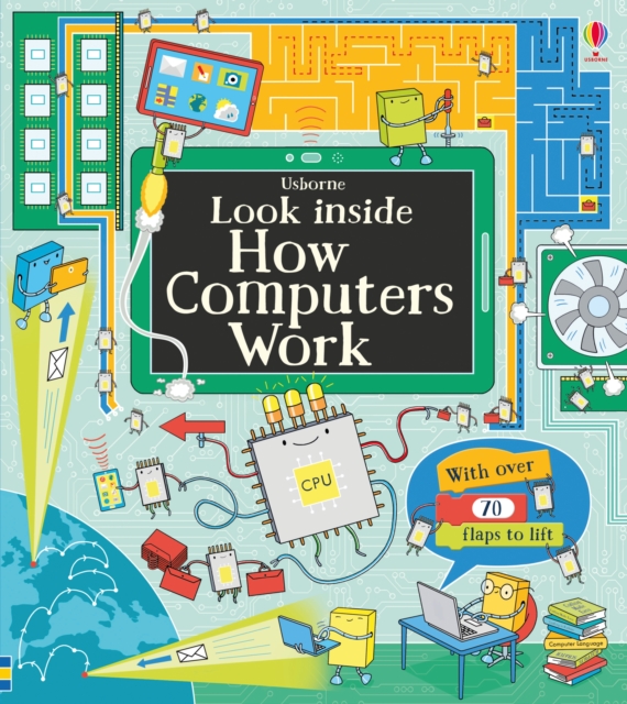 Look Inside How Computers Work, Board book Book