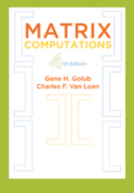 Matrix Computations, Hardback Book