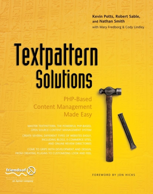 Textpattern Solutions : PHP-Based Content Management Made Easy, PDF eBook
