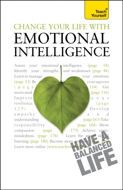 Change Your Life With Emotional Intelligence : A psychological workbook to boost emotional awareness and transform relationships, EPUB eBook
