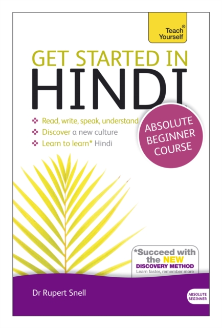 Get Started in Hindi Absolute Beginner Course : (Book and audio support), Multiple-component retail product Book