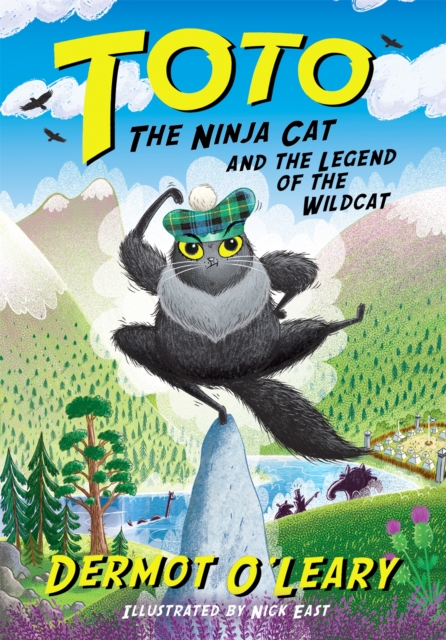 Toto the Ninja Cat and the Legend of the Wildcat : Book 5, Hardback Book