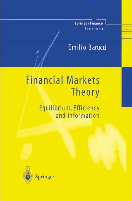 Financial Markets Theory : Equilibrium, Efficiency and Information, PDF eBook