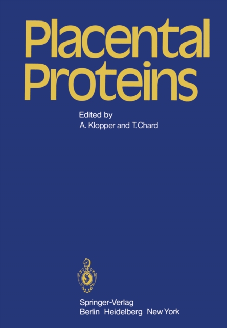 Placental Proteins, PDF eBook