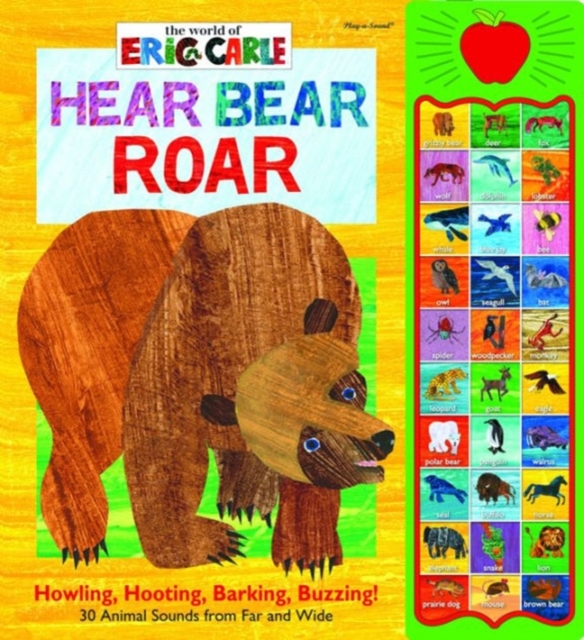 World of Eric Carle: Hear Bear Roar Sound Book, Hardback Book