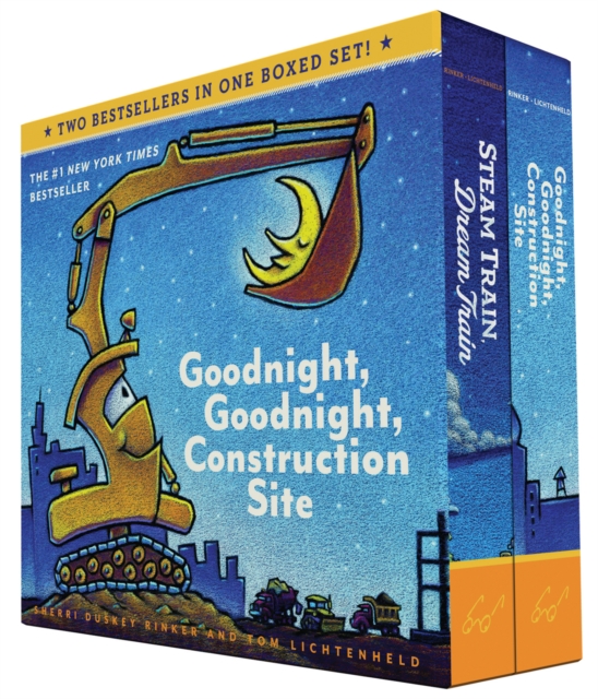 Goodnight, Goodnight, Construction Site and Steam Train, Dream Train Board Books Boxed Set, Multiple-component retail product Book