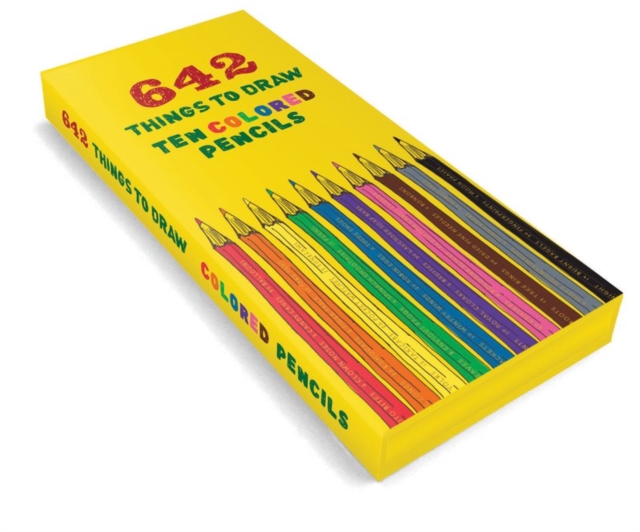 642 Things to Draw Colored Pencils, Paints, crayons, pencils Book