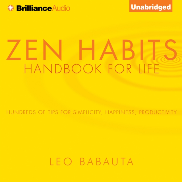 Zen Habits : Handbook for Life, eAudiobook MP3 eaudioBook