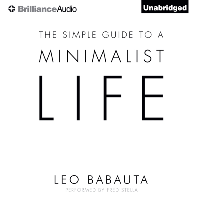 The Simple Guide to a Minimalist Life, eAudiobook MP3 eaudioBook