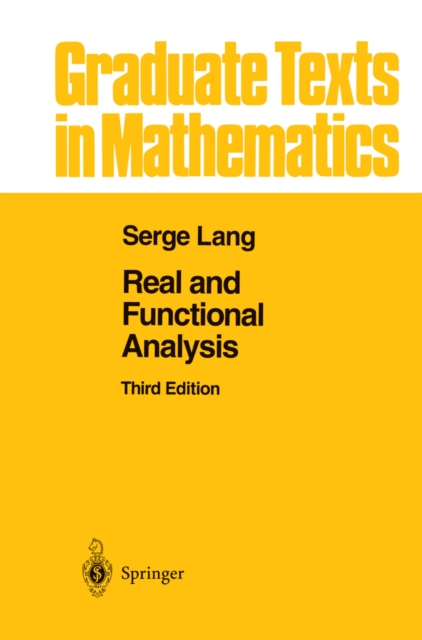 Real and Functional Analysis, PDF eBook
