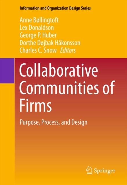 Collaborative Communities of Firms : Purpose, Process, and Design, PDF eBook