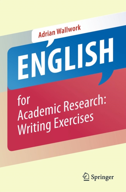 English for Academic Research: Writing Exercises, PDF eBook