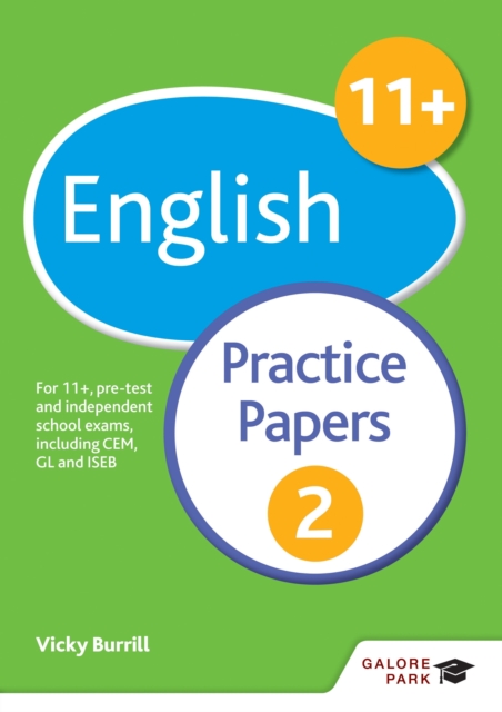 11+ English Practice Papers 2 : For 11+, pre-test and independent school exams including CEM, GL and ISEB, EPUB eBook