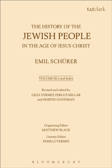 The History of the Jewish People in the Age of Jesus Christ: Volume 3.ii and Index, PDF eBook