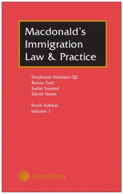 Macdonald's Immigration Law & Practice, Hardback Book