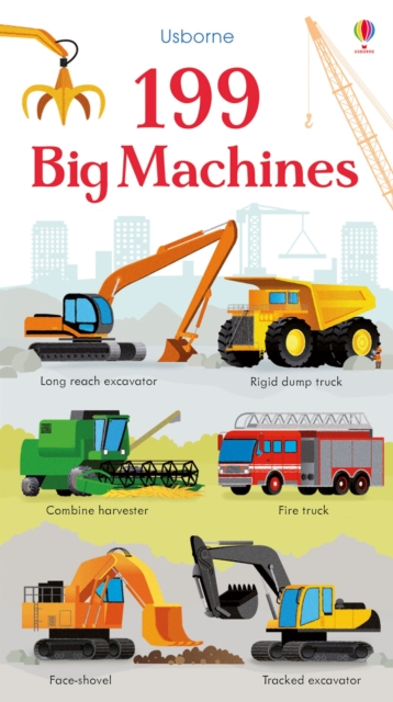 199 Big Machines, Board book Book