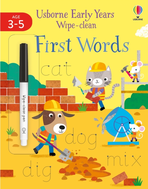 Early Years Wipe-Clean First Words, Paperback / softback Book