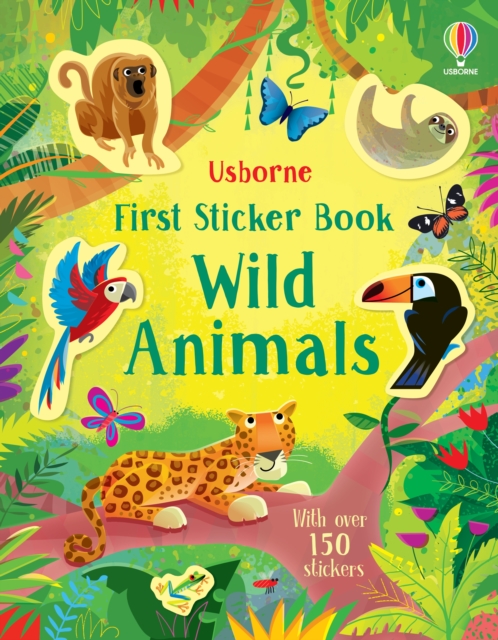 First Sticker Book Wild Animals, Paperback / softback Book