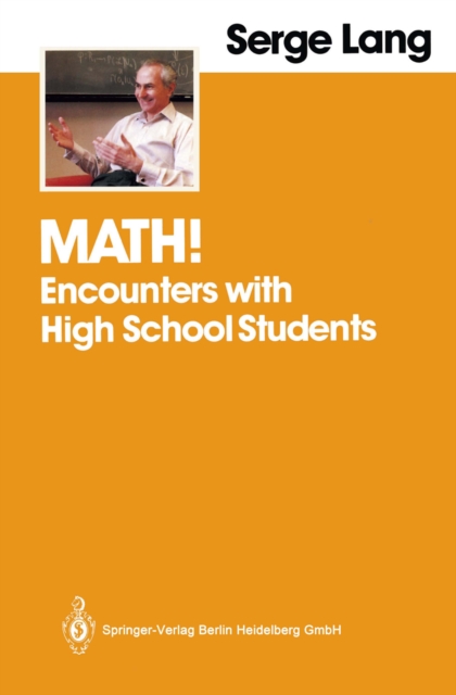 Math! : Encounters with High School Students, PDF eBook