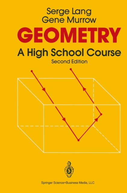 Geometry : A High School Course, PDF eBook