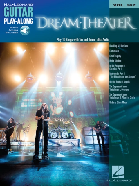 Dream Theater Guitar Play-Along Vol.167, Book Book