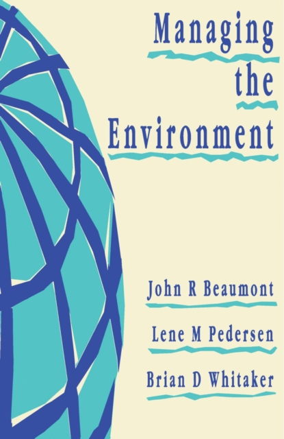 Managing the Environment : Business Opportunity and Responsibility, PDF eBook