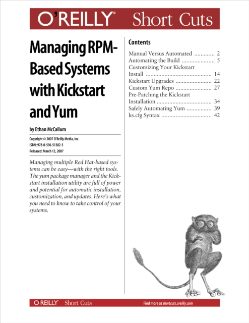 Managing RPM-Based Systems with Kickstart and Yum, EPUB eBook