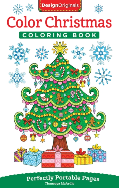 Color Christmas Coloring Book : Perfectly Portable Pages, Paperback / softback Book