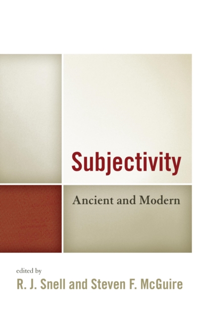 Subjectivity : Ancient and Modern, EPUB eBook