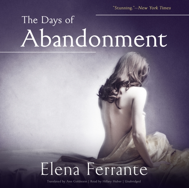 The Days of Abandonment, eAudiobook MP3 eaudioBook