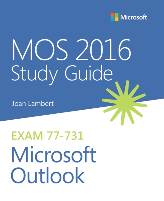 MOS 2016 Study Guide for Microsoft Outlook, EPUB eBook