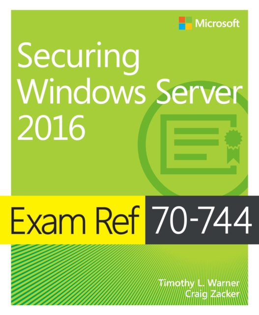 Exam Ref 70-744 Securing Windows Server 2016, EPUB eBook