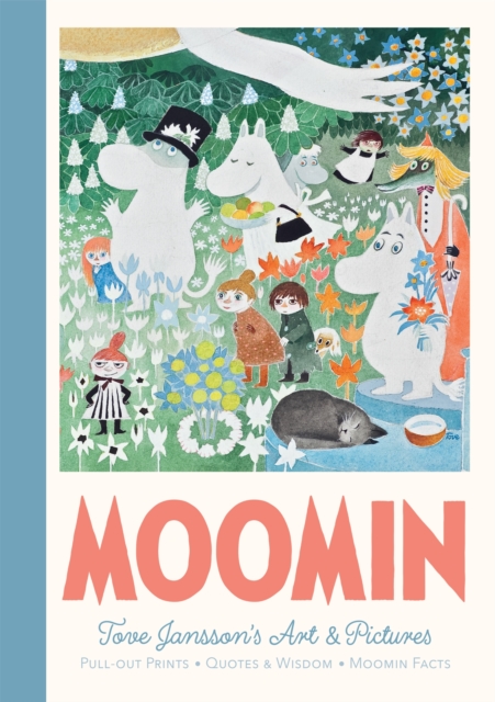 Moomin Pull-Out Prints : Tove Jansson's Art & Pictures, Hardback Book