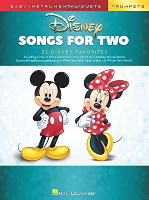 Disney Songs : Easy Instrumental Duets - Two Trumpets, Book Book