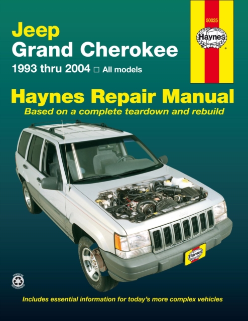 Jeep Grand Cherokee (1993-2004) Haynes Repair Manual (USA), Paperback / softback Book