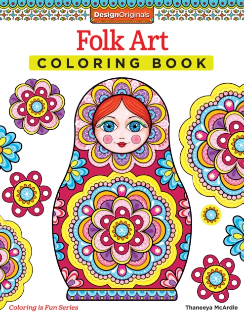 Folk Art Coloring Book, Paperback / softback Book