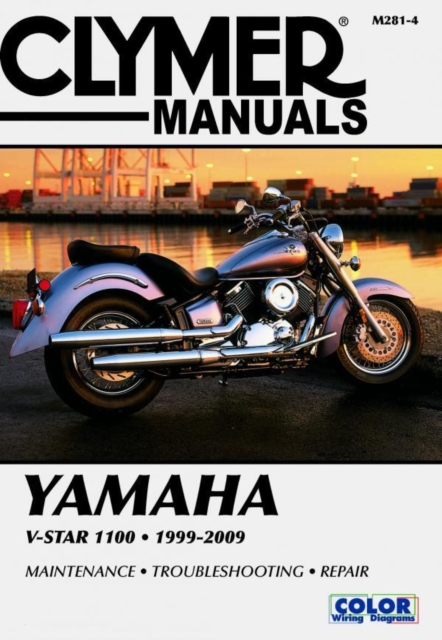 Yamaha V-Star 1100 Series Motorcycle (1999-2009) Service Repair Manual, Paperback / softback Book