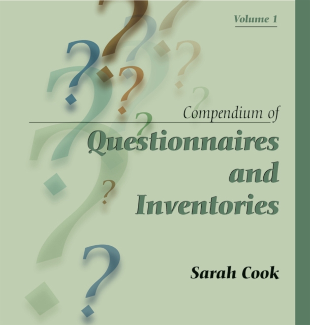 Compendium of Questionnaires and Inventories Volume 1, PDF eBook