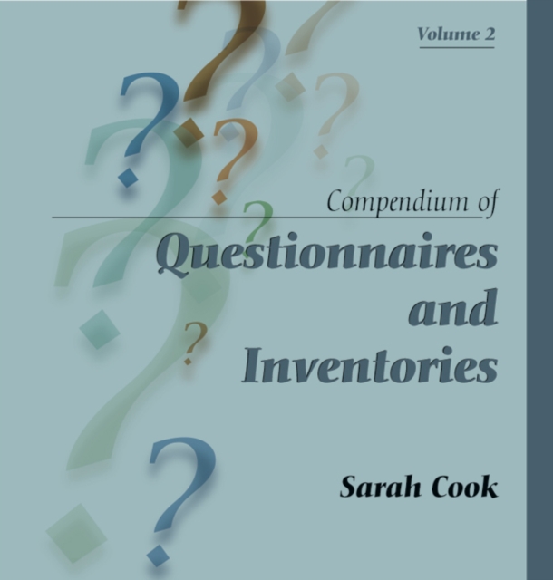 Compendium of Questionnaires and Inventories Volume 2, PDF eBook