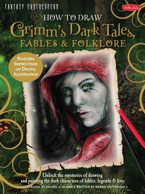 How to Draw Grimm's Dark Tales, Fables & Folklore, PDF eBook