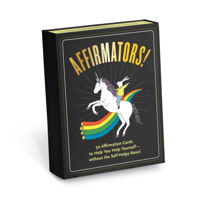 Affirmators! 50 Affirmation Cards Deck to Help You Help Yourself - Without the Self-Helpy-Ness!, Cards Book