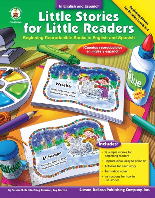 Little Stories for Little Readers, Grades K - 4 : Beginning Reproducible Books in English and Spanish, PDF eBook