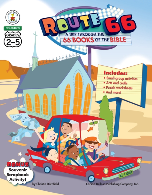 Route 66: A Trip through the 66 Books of the Bible, Grades 2 - 5, PDF eBook