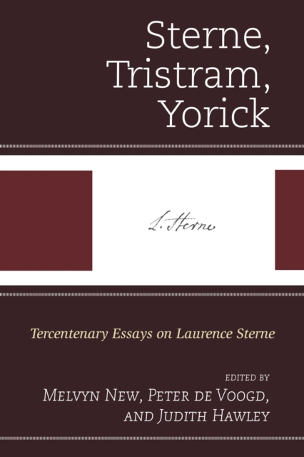 Sterne, Tristram, Yorick : Tercentenary Essays on Laurence Sterne, EPUB eBook