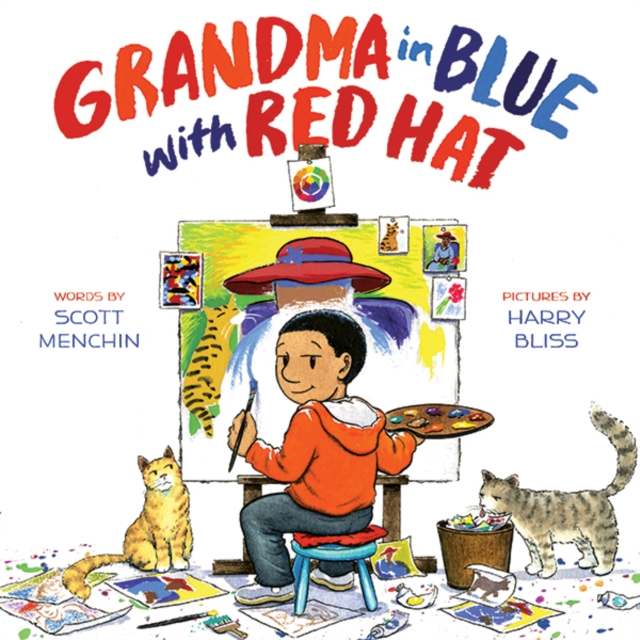 Grandma in Blue with Red Hat, EPUB eBook
