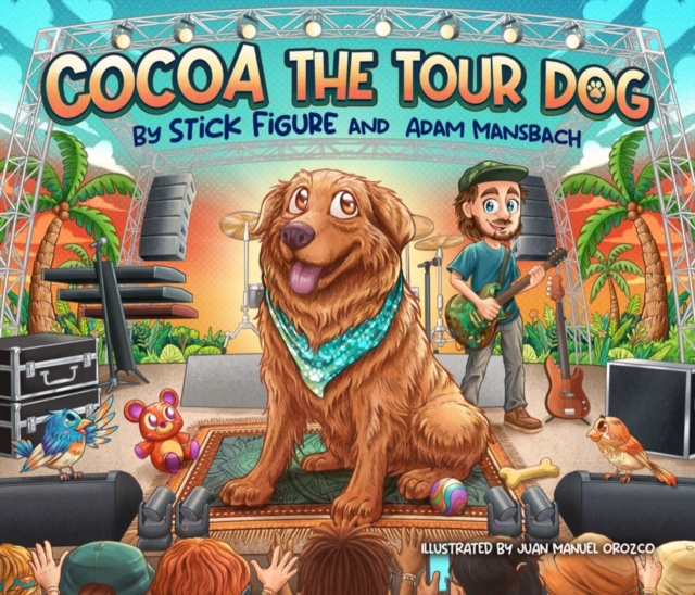 Cocoa The Tour Dog, Hardback Book