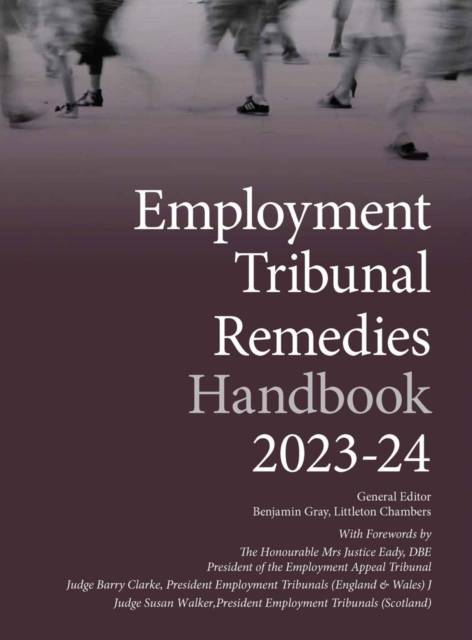 Employment Tribunal Remedies Handbook 2023-24, Spiral bound Book