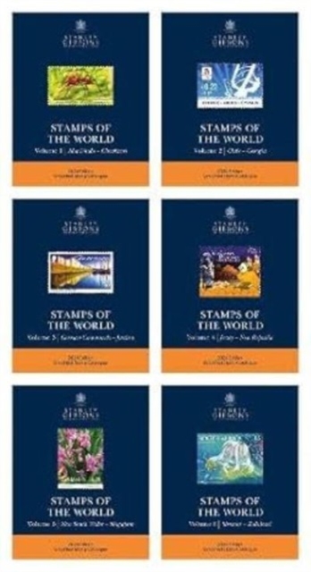 2024 Stamps Of The World - Set Of 6 Catalogues, Paperback / softback Book