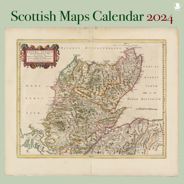 Scottish Maps Calendar 2024, Calendar Book