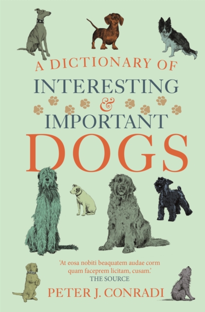 A Dictionary of Interesting and Important Dogs, Paperback / softback Book
